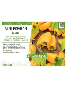 MINI POIVRON JAUNE