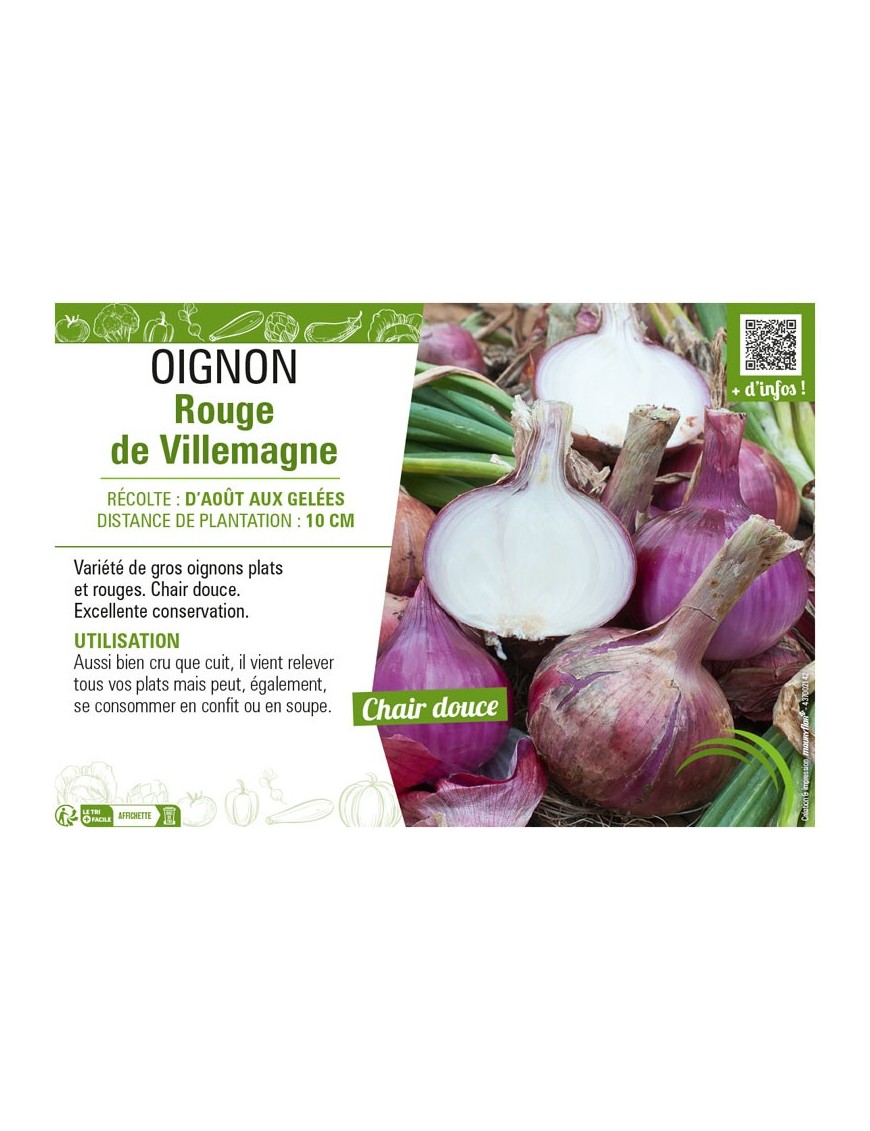 OIGNON ROUGE DE VILLEMAGNE