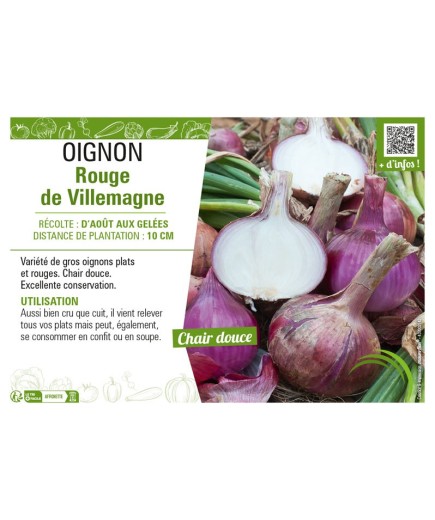 OIGNON ROUGE DE VILLEMAGNE