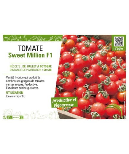 TOMATE (CERISE) SWEET MILLION F1