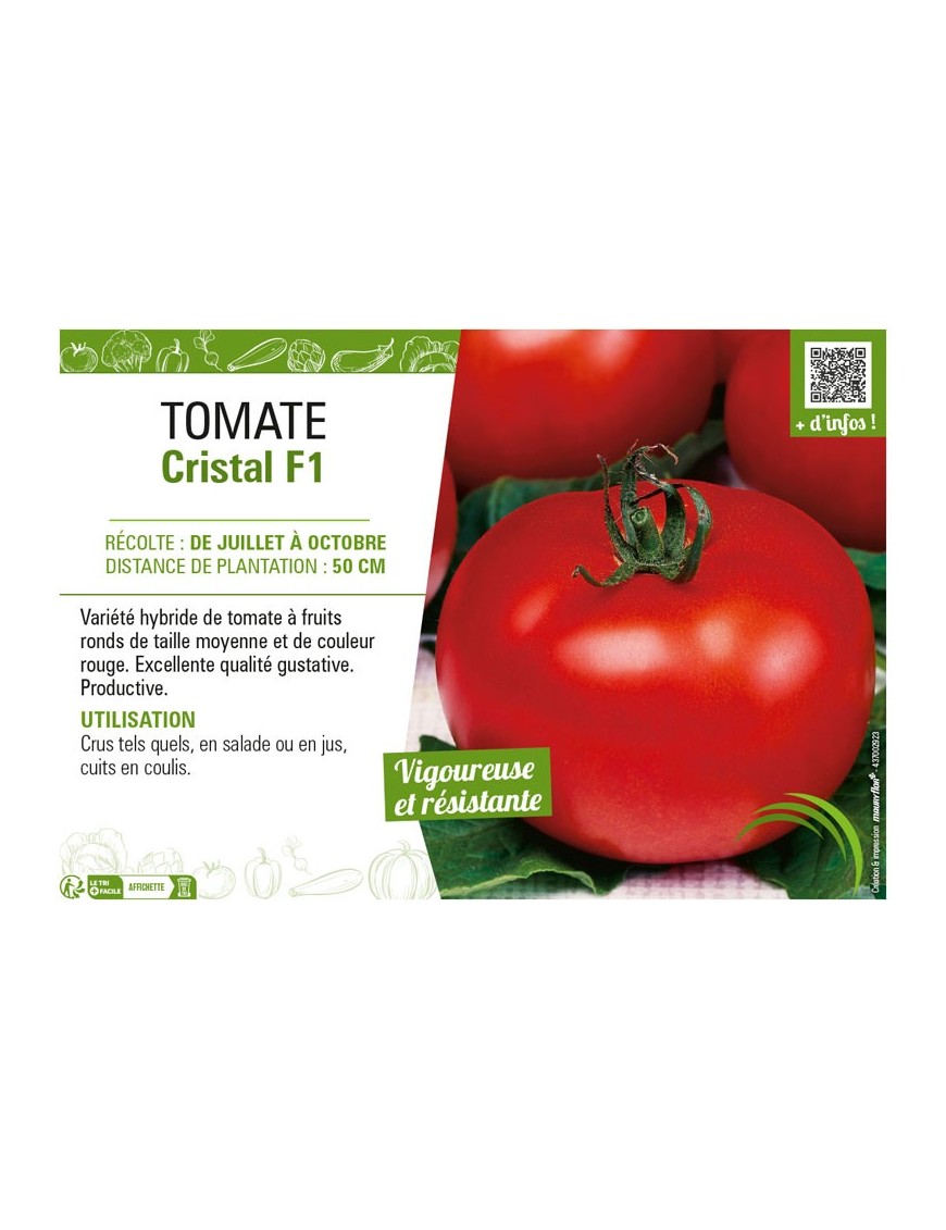 TOMATE CRISTAL F1