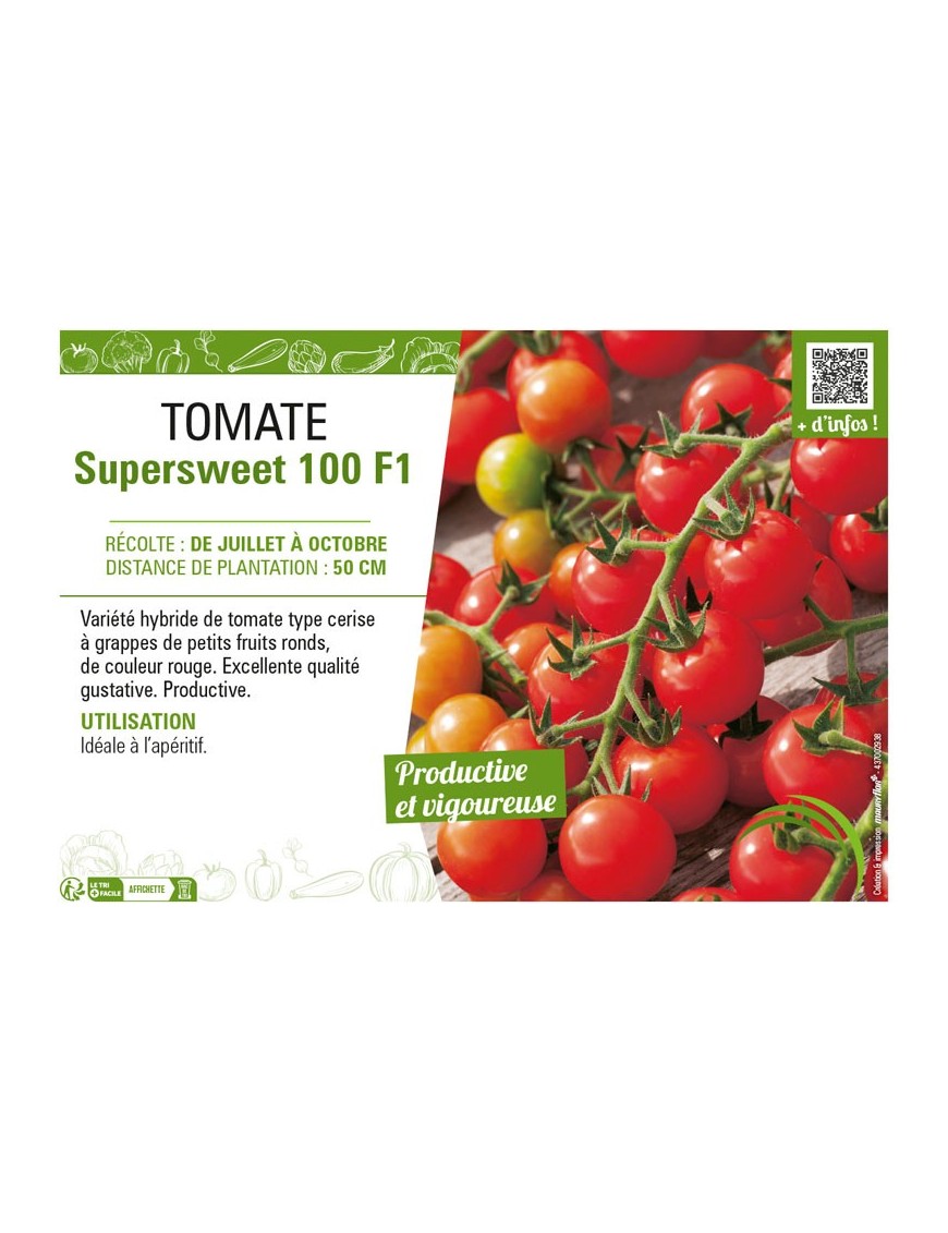 TOMATE SUPERSWEET 100 F1