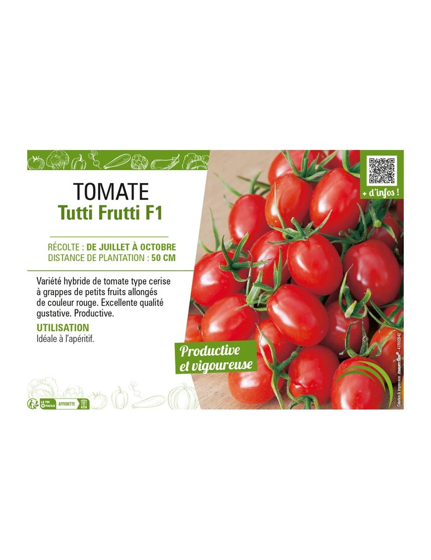 TOMATE TUTTI FRUTTI F1