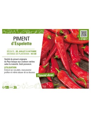 PIMENT D'ESPELETTE