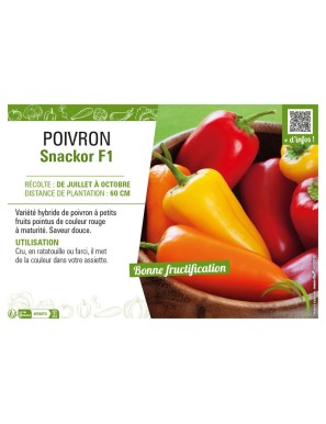 POIVRON SNACKOR F1