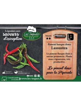 Piment basque doux Lassustea