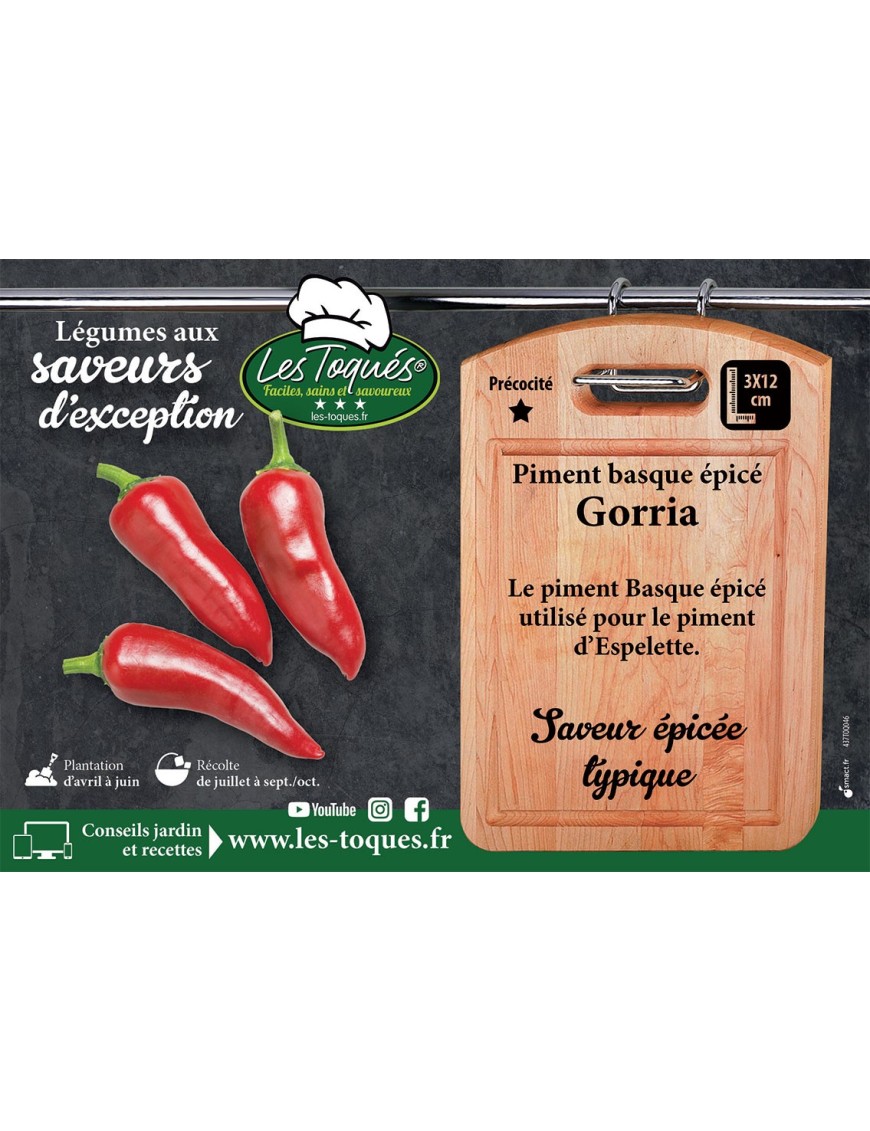 Piment basque épicé Gorria