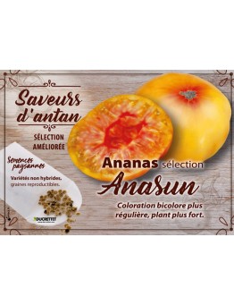 Tomate Ananas sélection Anasun