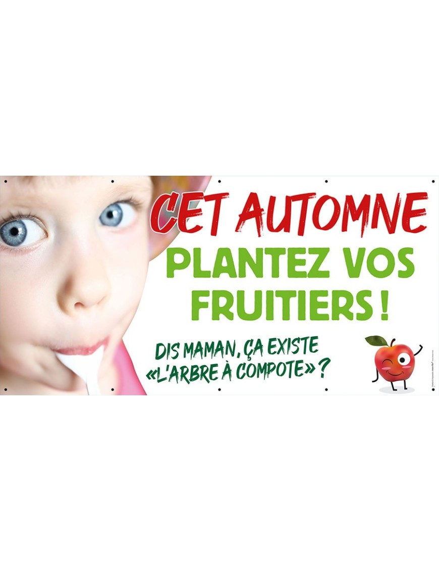 Banderole 004 - Plantez vos fruitiers