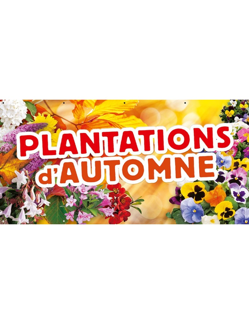 Banderole 005 - Plantation d'automne