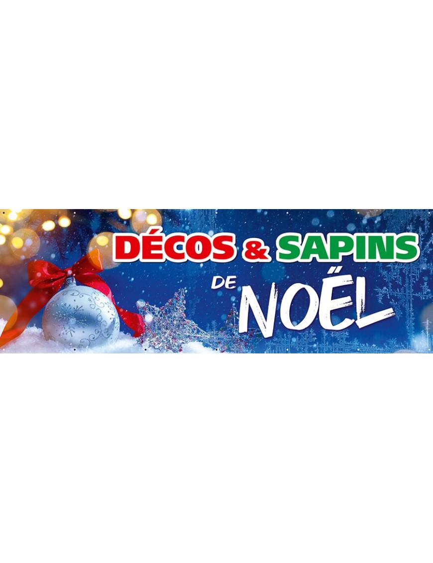 Banderole 014 - Décorations, sapins de Noël