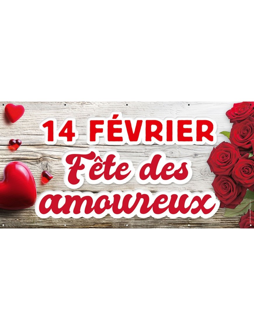 Banderole 016 - Saint-Valentin