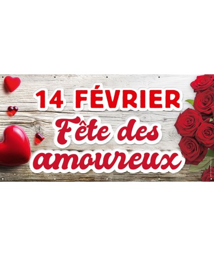 Banderole 016 - Saint-Valentin
