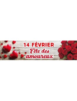 Banderole 016 - Saint-Valentin