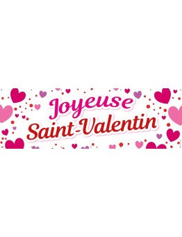 Banderole 017 - Saint-Valentin