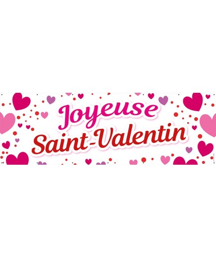 Banderole 017 - Saint-Valentin