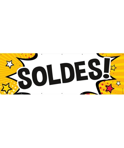 Banderole 020 - Soldes
