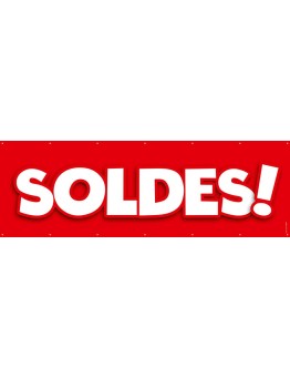 Banderole 021 - Soldes