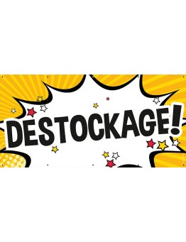 Banderole 022 - Destockage