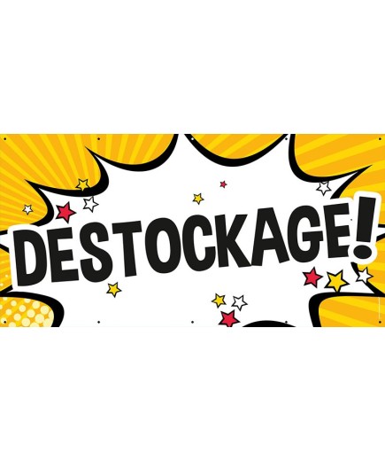 Banderole 022 - Destockage