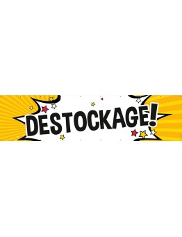 Banderole 022 - Destockage