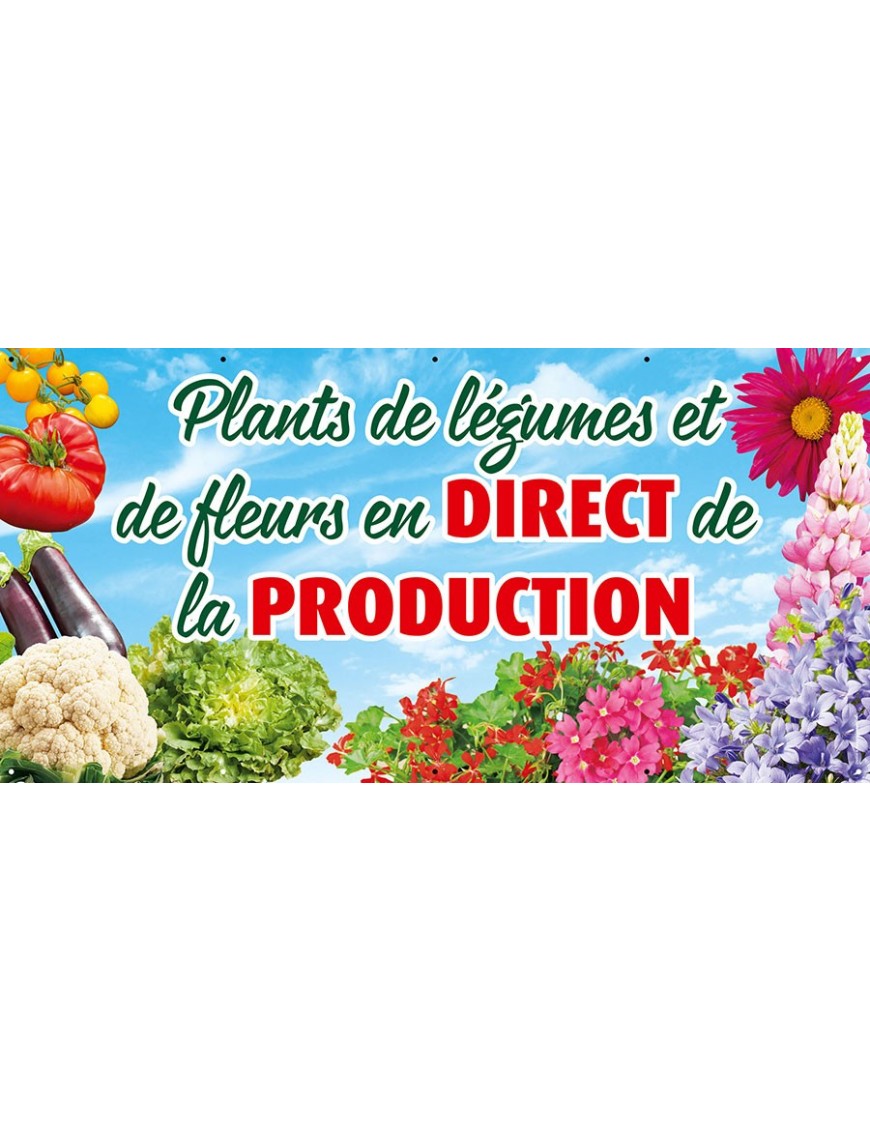 Banderole 026 - vente directe producteur