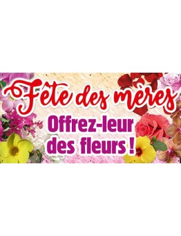 Banderole 029 - fête des mères