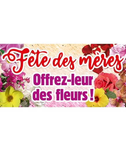 Banderole 029 - fête des mères