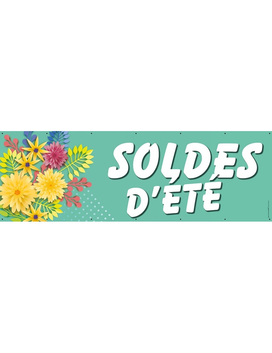 Banderole 034 - soldes été