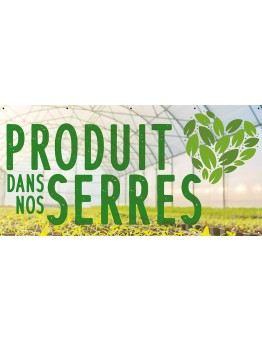 Banderole 042 - produit dans nos serres