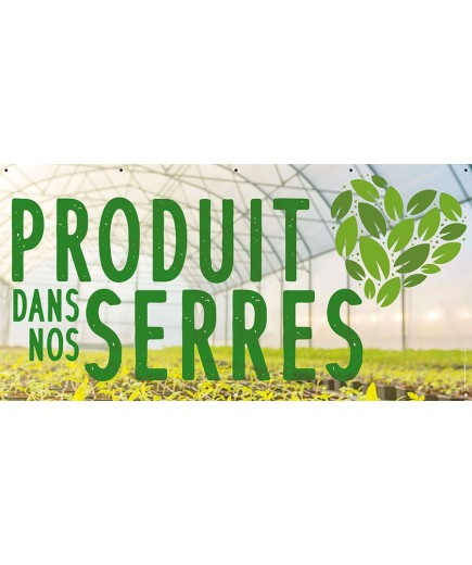 Banderole 042 - produit dans nos serres