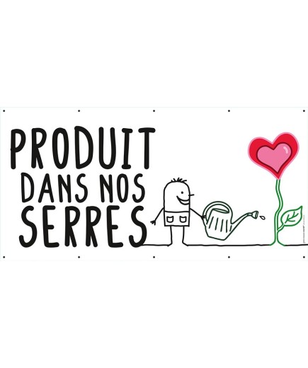 Banderole 043 - produit dans nos serres