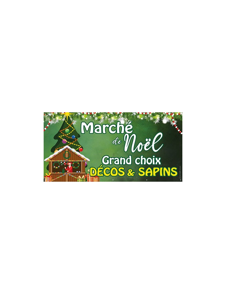 Banderole 054 - Maché de Noël
