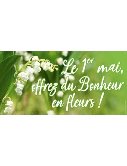 Banderole 069 - muguets