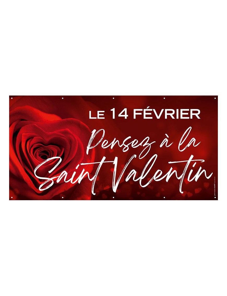 Banderole 074 - saint-valentin
