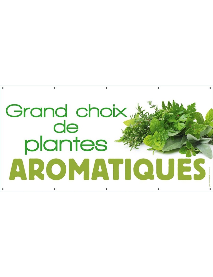 Banderole 080 - aromatiques