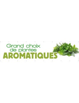 Banderole 080 - aromatiques