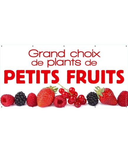 Banderole 083 - plants petits fruits