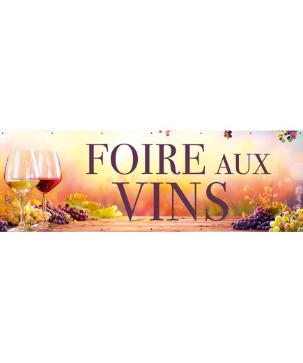 Banderole 104 - foire aux vins