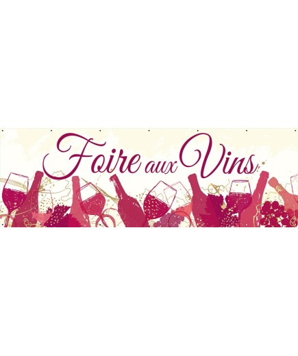 Banderole 105 - foire aux vins