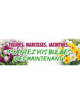 Banderole 106 - plantez vos bulbes