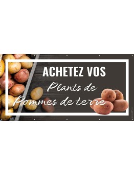 Banderole 108 - plants de pommes de terre