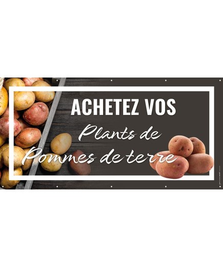 Banderole 108 - plants de pommes de terre