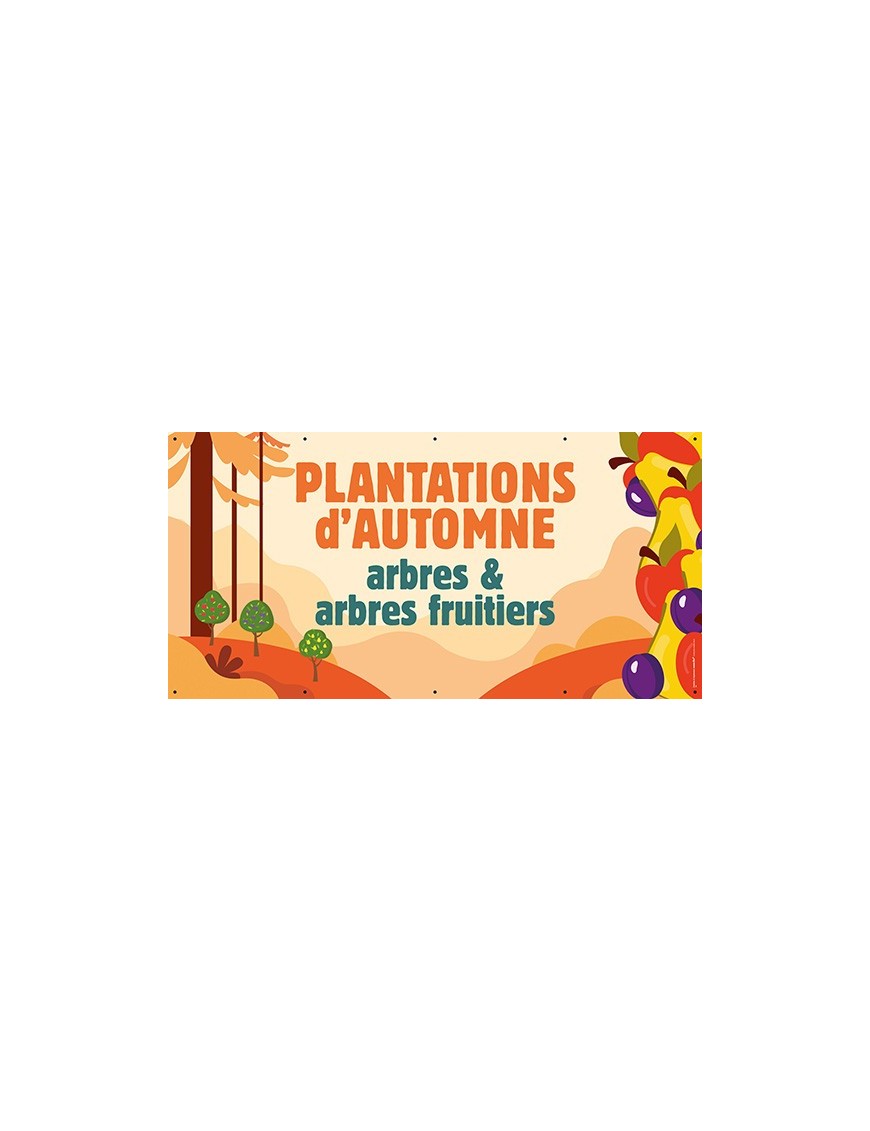 Banderole 144 - plantation automne