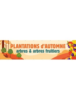 Banderole 144 - plantation automne