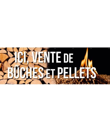 Banderole 147 - buches et pellets