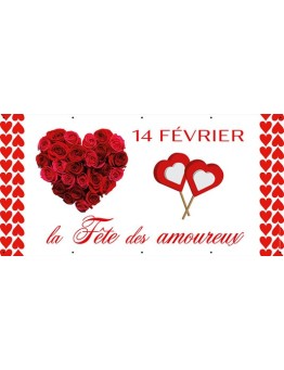 Banderole 150 - saint-valentin