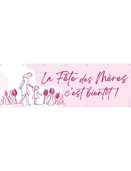 Banderole 161 - fête des mères