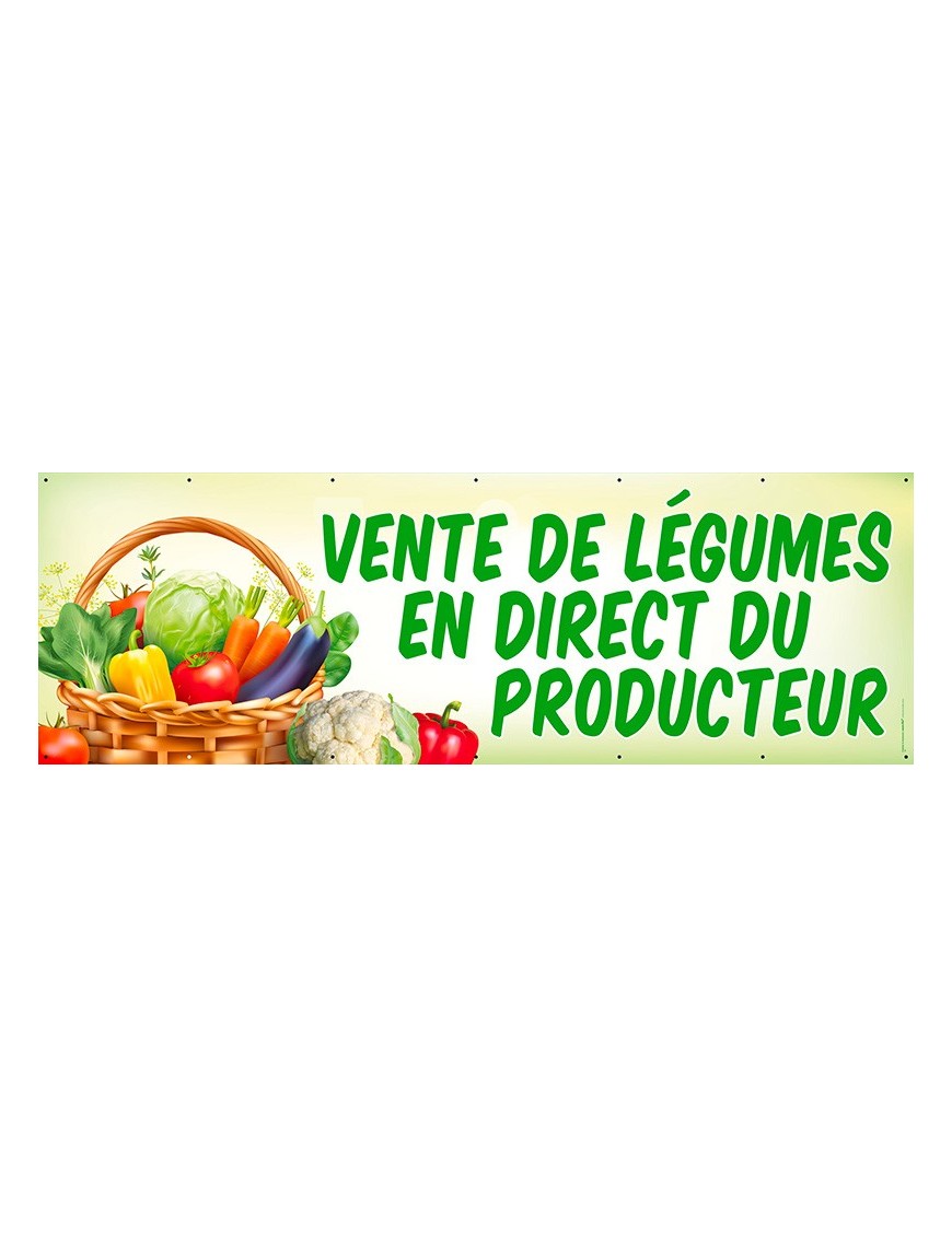 Banderole 164 - vente direct producteur