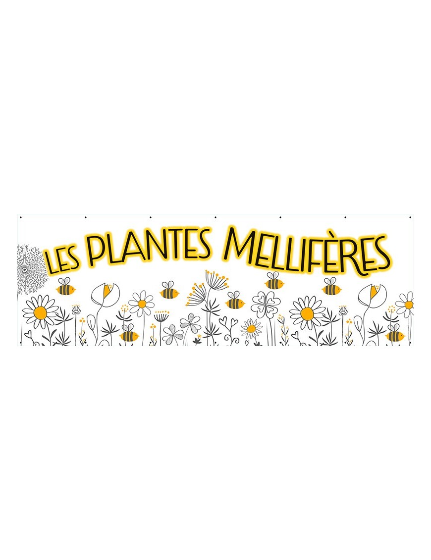 Banderole 166 - plantes mélifères